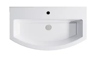 Тумба с раковиной Astra-Form Венеция 2.0 03100004ral7024+04010022 80 см тёмно-серый матовый